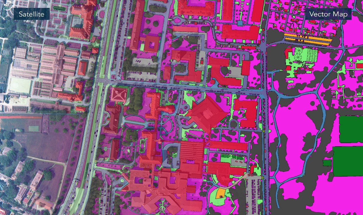 AeroSat vector map