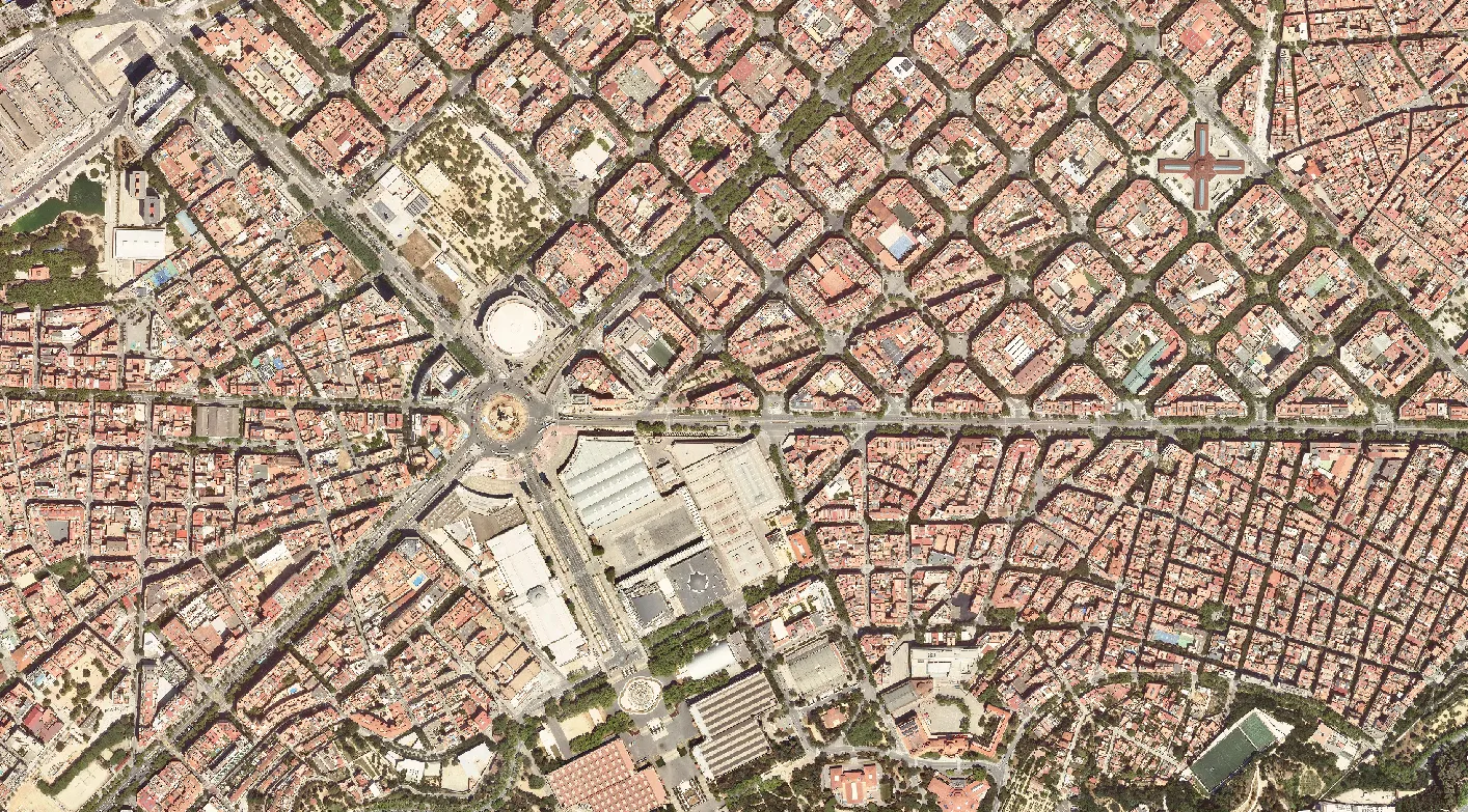 Barcelona — AI land-cover classification